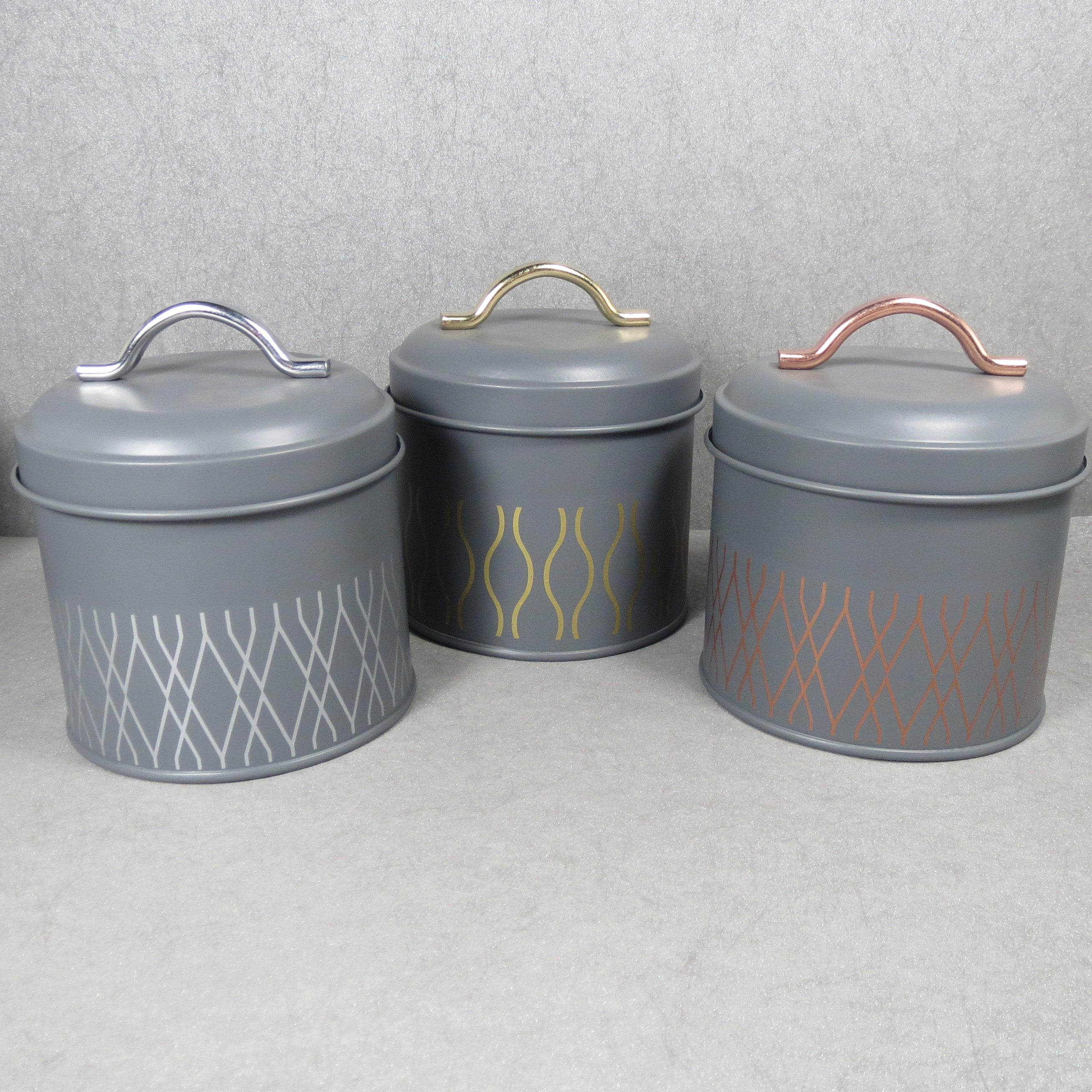 Storage Container Jars with Bamboo Lids