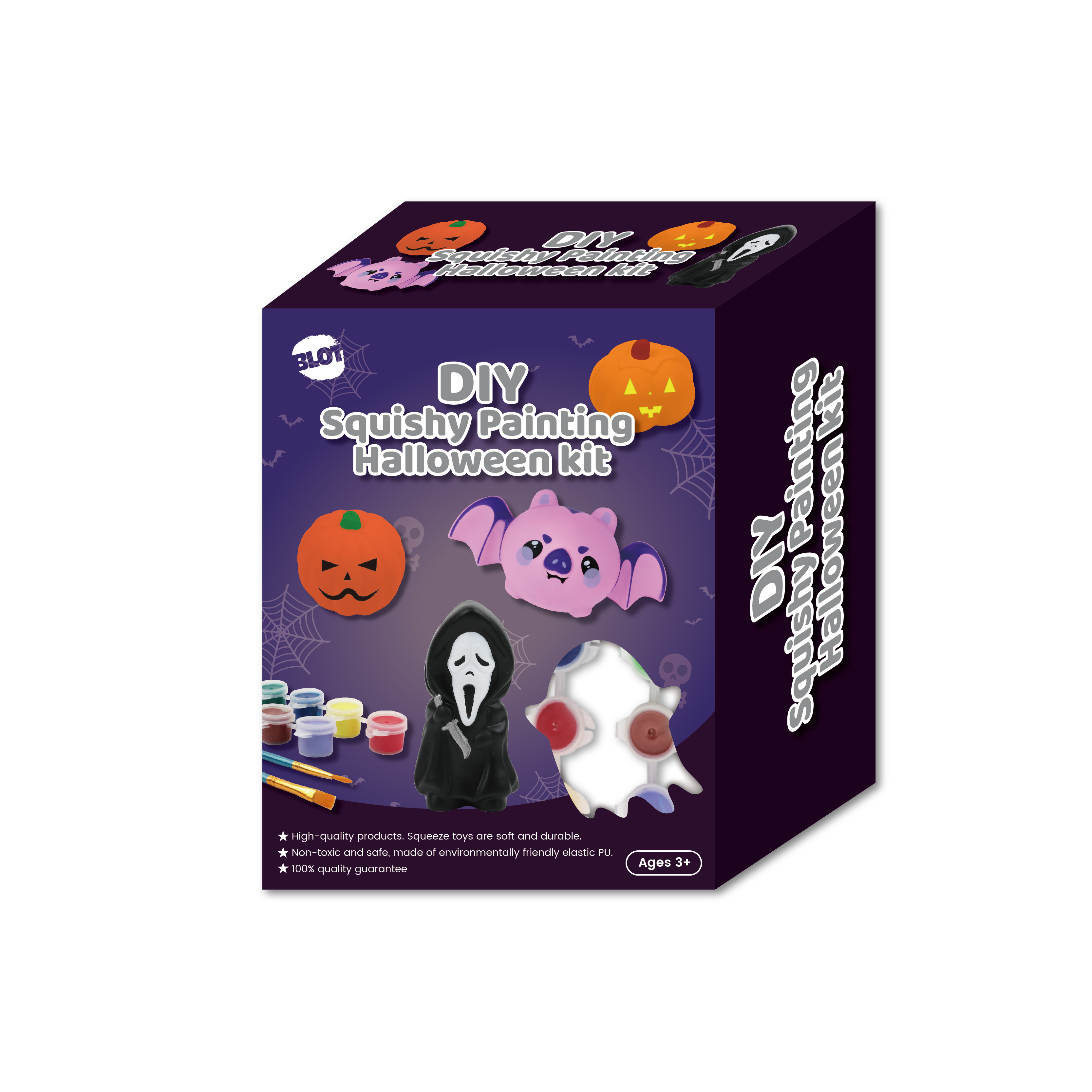 DIY Squishy Painting Halloween kit