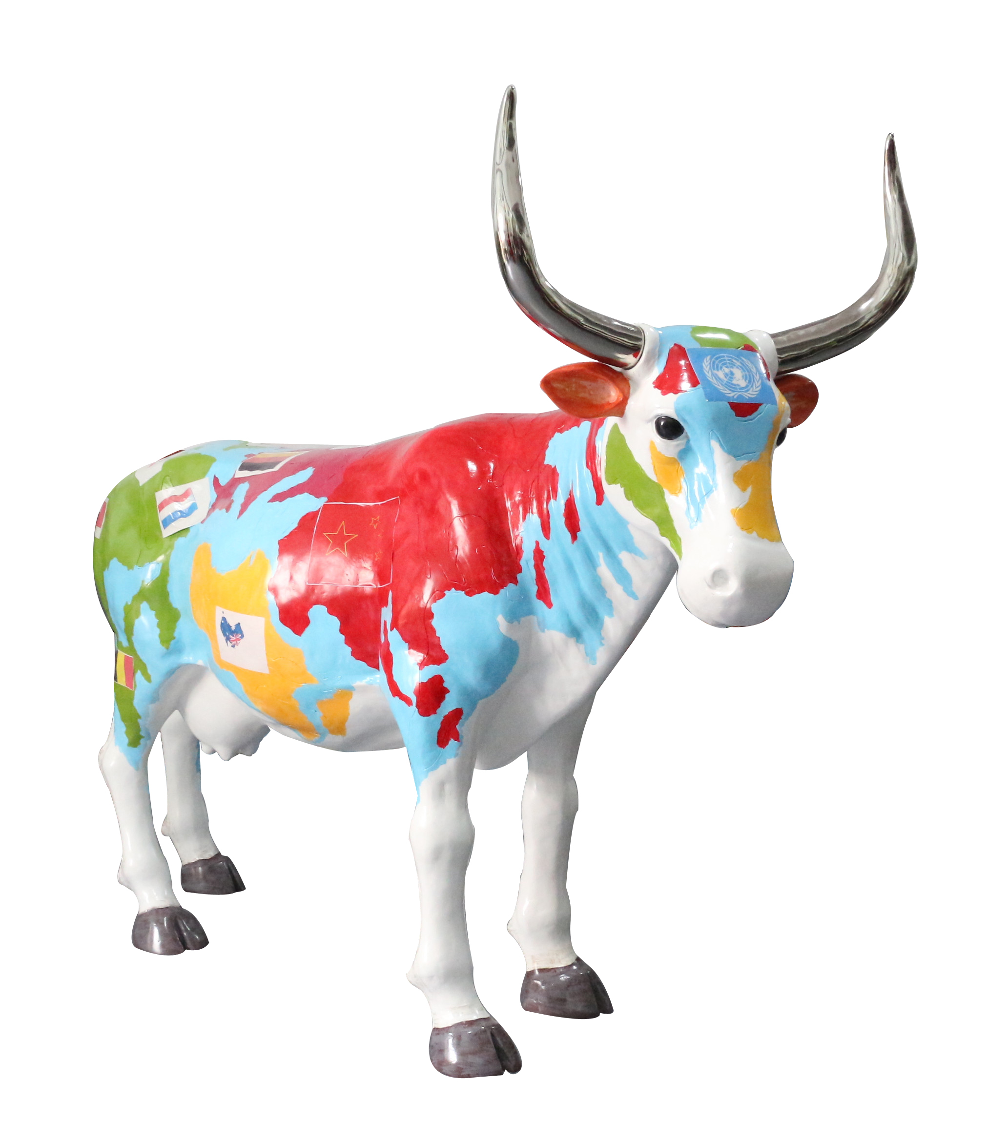 Sculpture/large cow