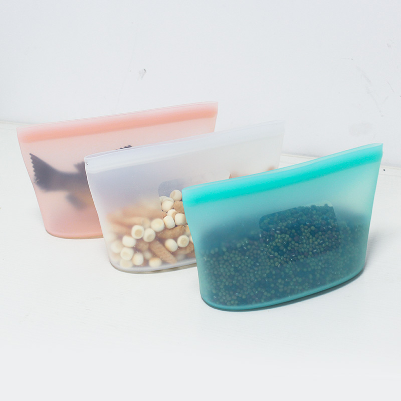Hafly KASU 2021 NEW FP013 Reusable Heat-resistant Eco-friendly Silicone Food Storage Bag