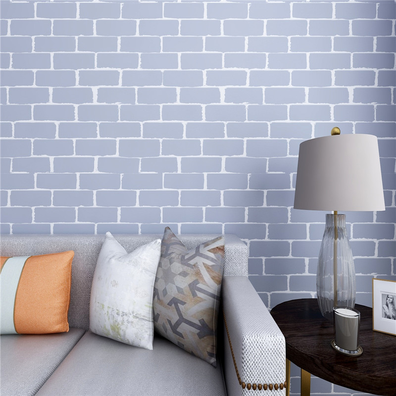 Wallpaper 3D brick ceramic tiles waterproof wall paper for bathroom