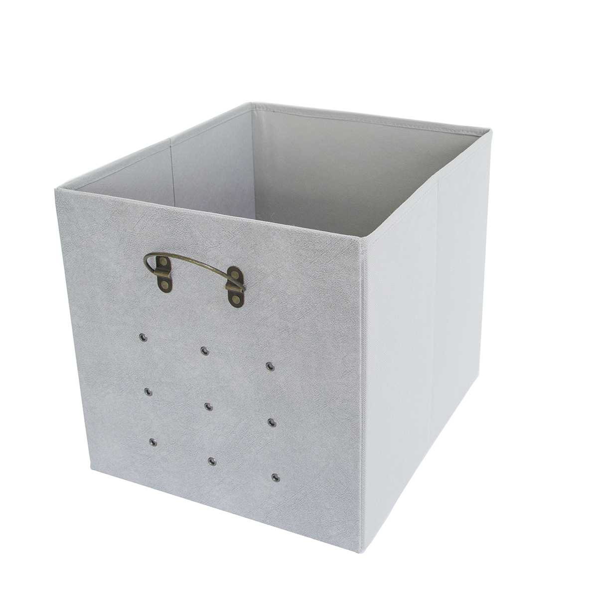 Rivets Pattern Designed Storage Bin