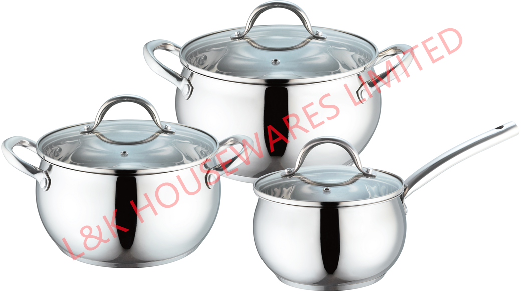 6pcs cookware set(apple shape)