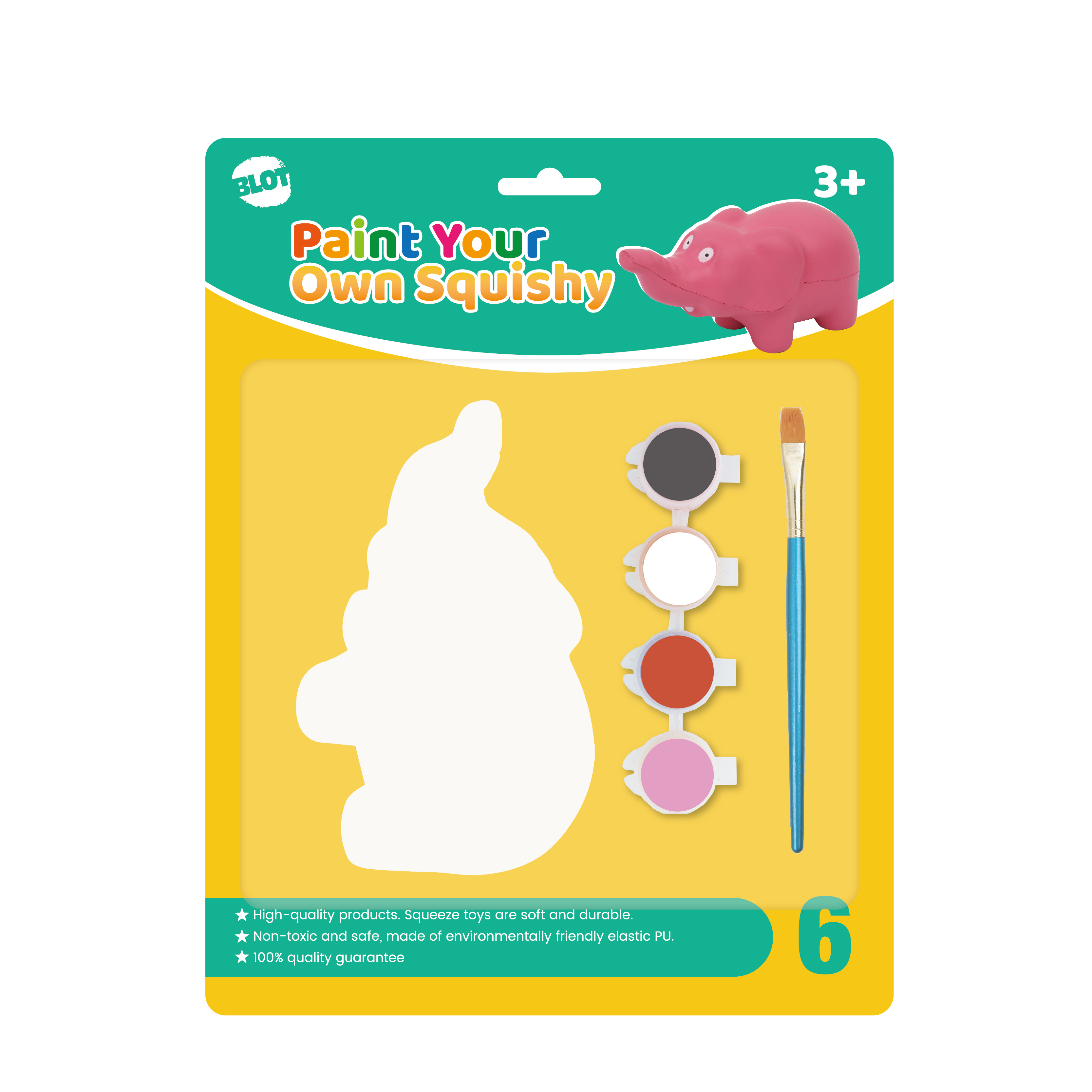 Paint your own squishy