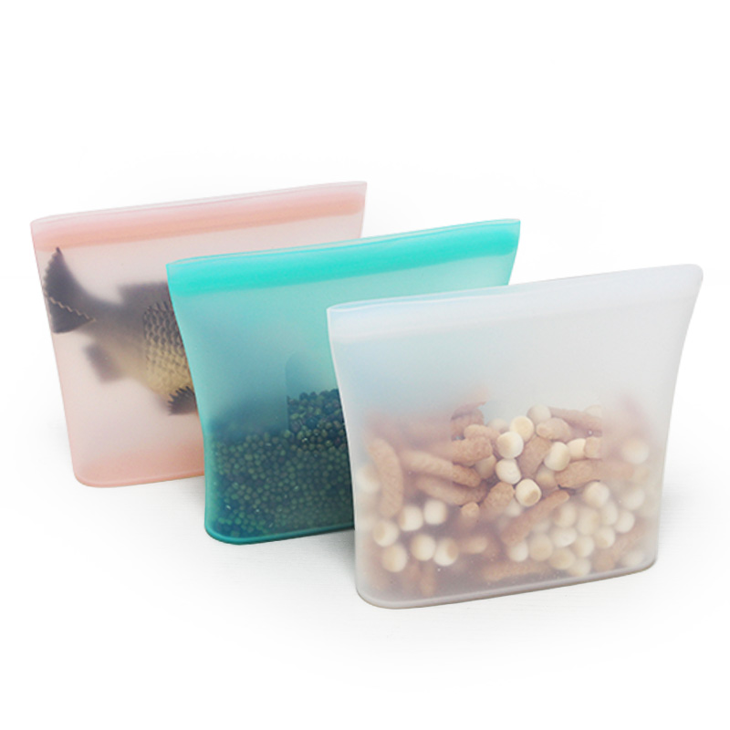 Hafly KASU 2021 NEW FP012 Reusable Heat-resistant Eco-friendly Silicone Food Storage Bag