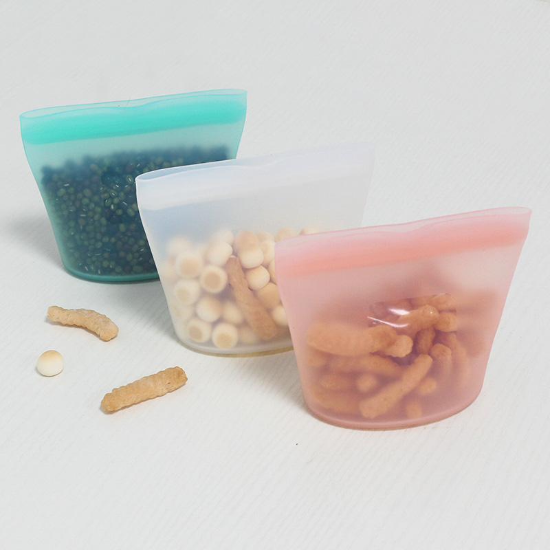 Hafly KASU 2021 NEW FP011 Reusable Heat-resistant Eco-friendly Silicone Food Storage Bag
