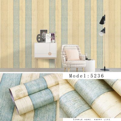 45cm x 10m cheap pvc waterproof adhesive vinyl wood wallpaper stickers