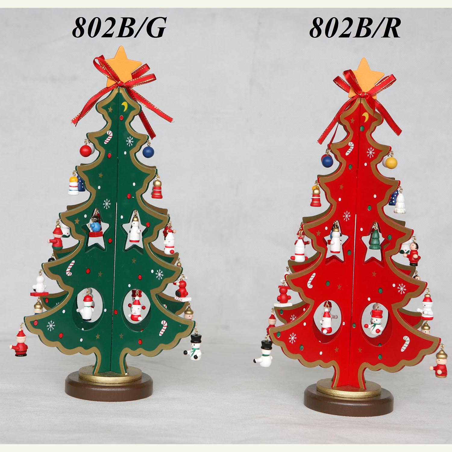 Christmas Tree Wooden Christmas Tree Desktop Decoration for Christmas Home Decor