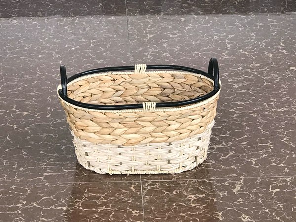 rattan woven storage basket