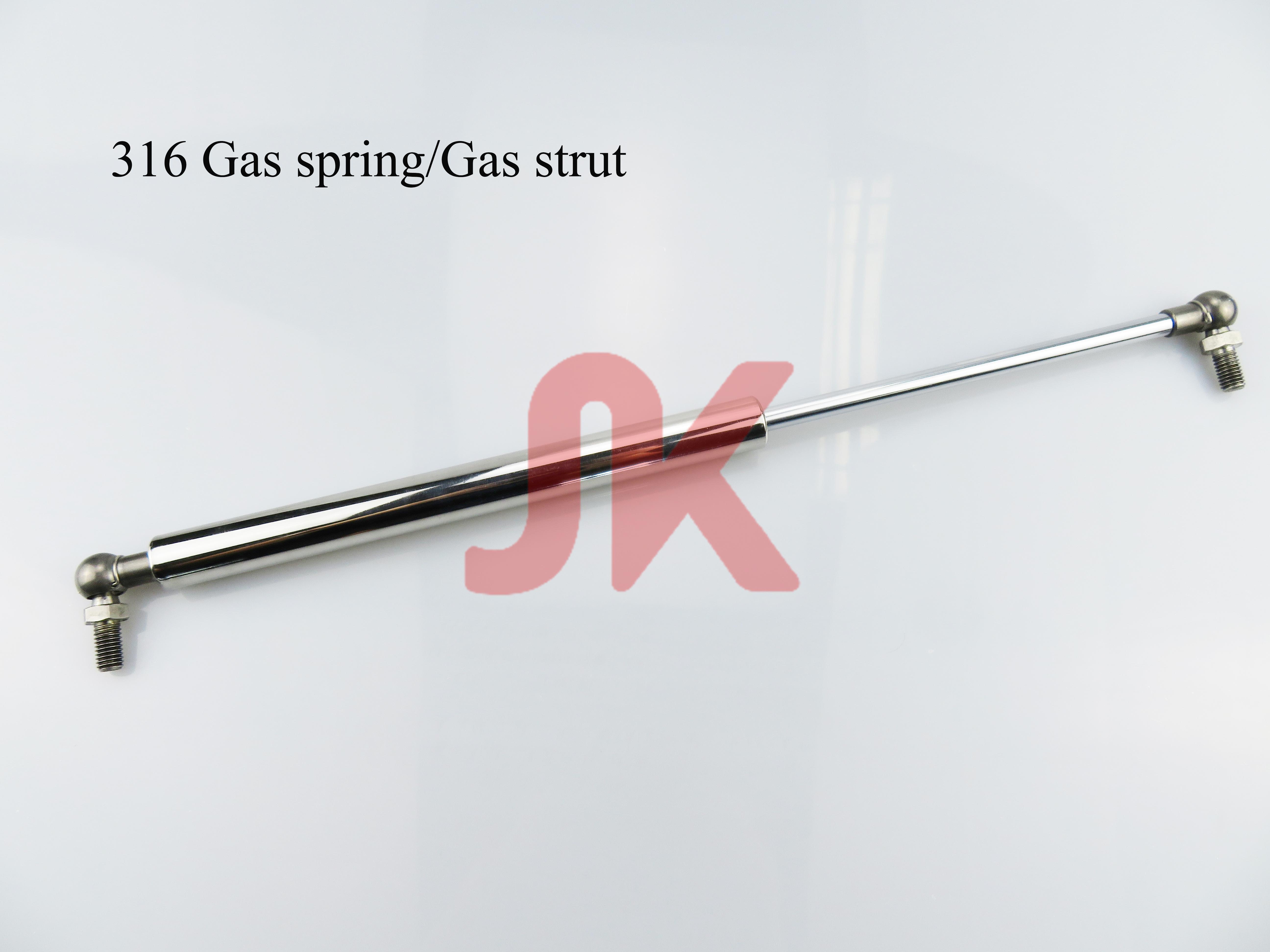 Stainless steel gas spring