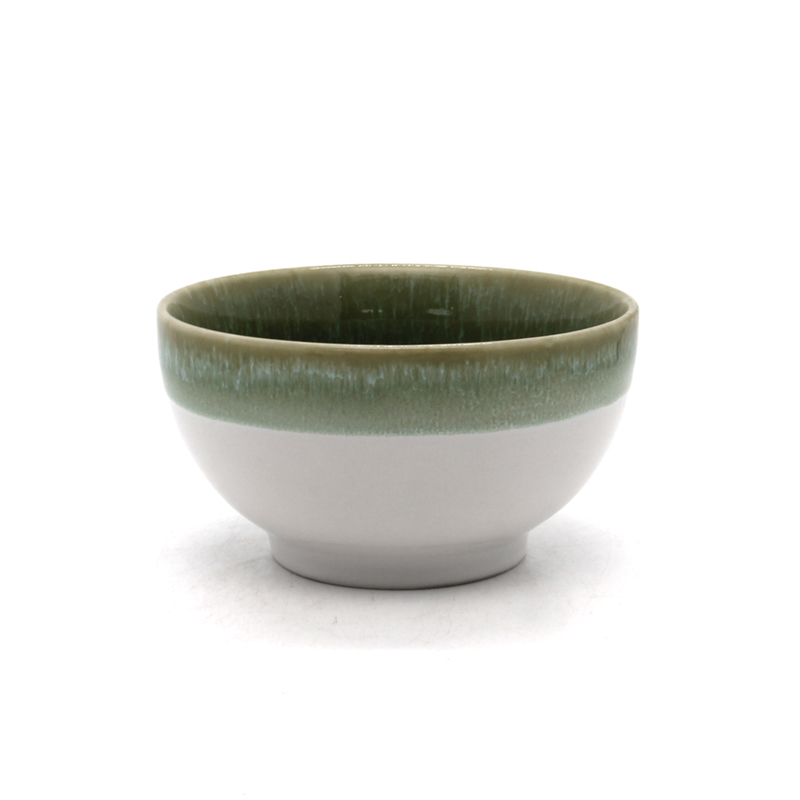 5.5" Round Ceramic Cereal Bowl Soup Bowl Salad Bowl,Reactive Glaze