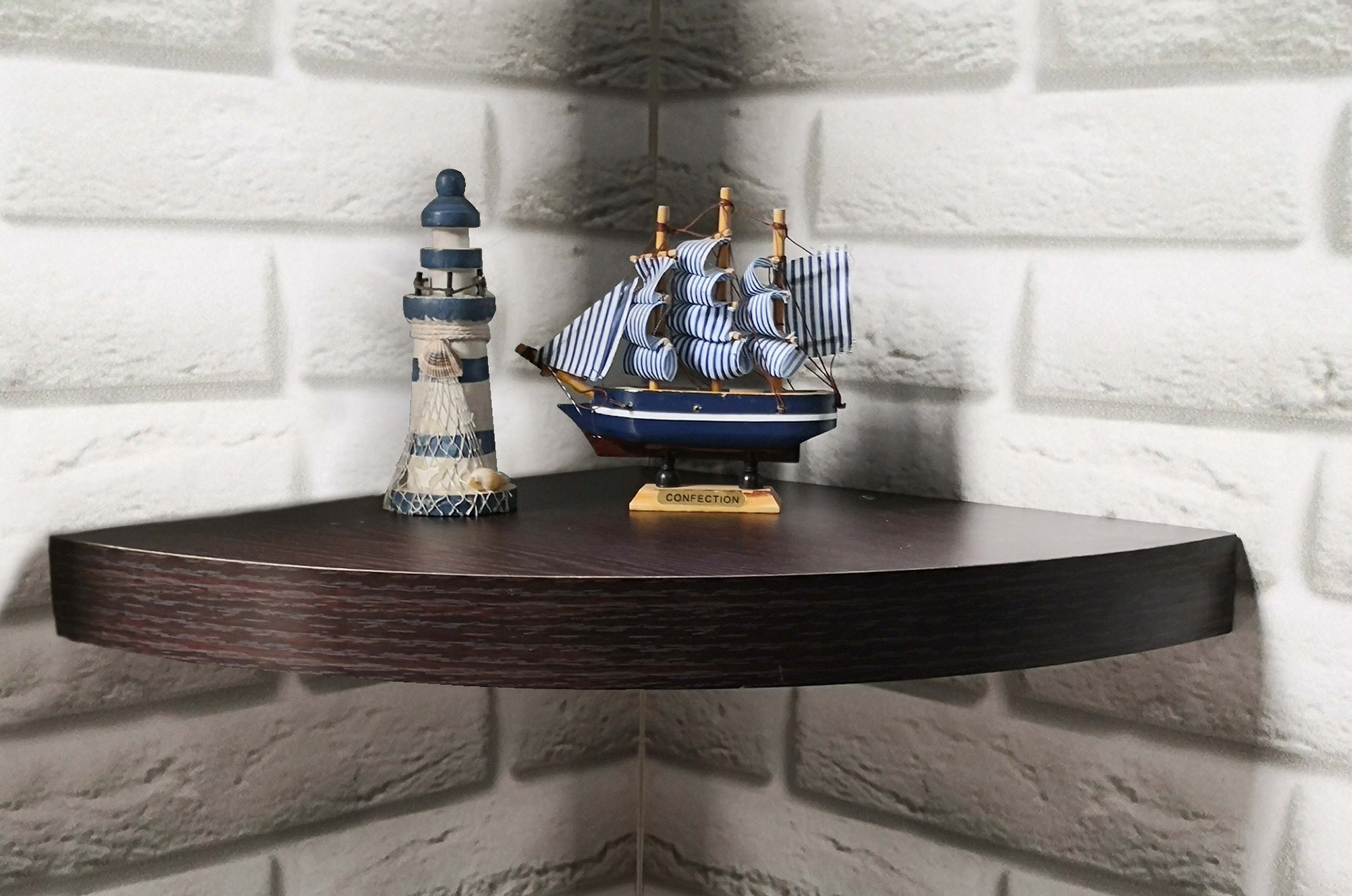 Corner Shelf/Rustic Ledge Shelf