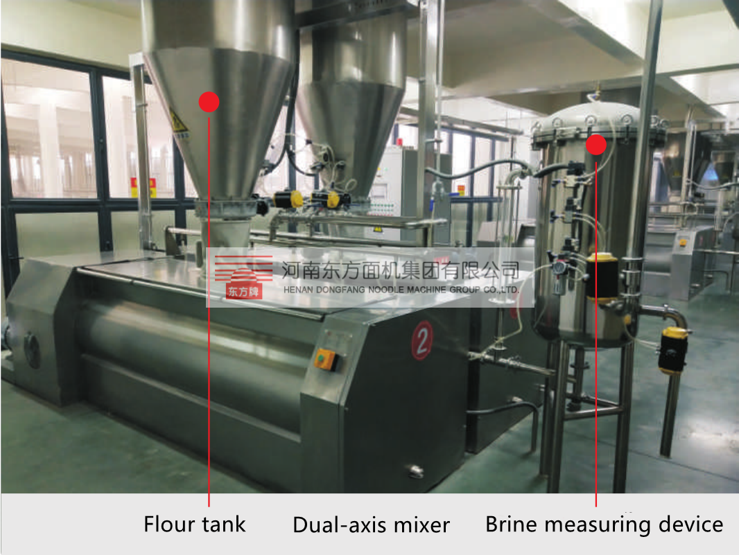700 non fried round instant noodle production line