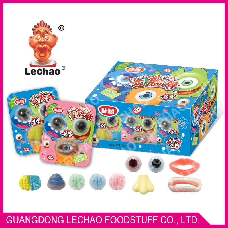 Funny gummy candy