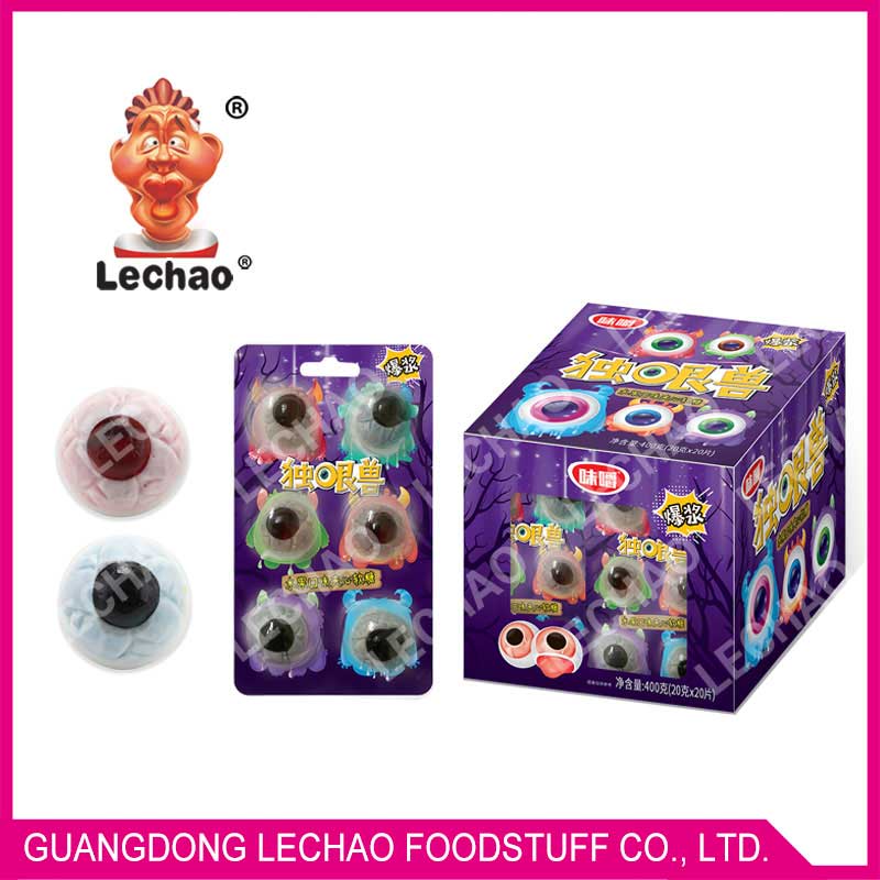 Eyeball gummy candy