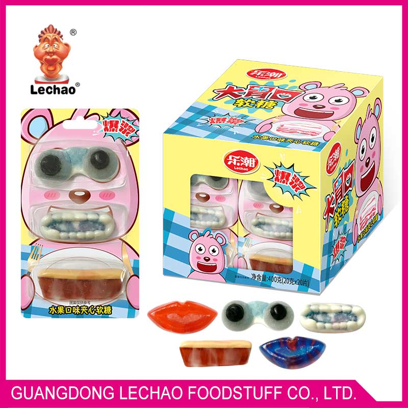 Funny gummy candy
