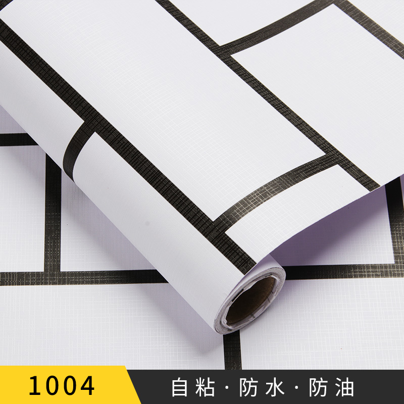 Factory self adhesive white gold brick self adhesive wallpaper wall coating