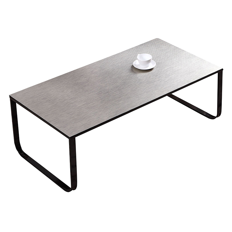 Brushed metallic table mat