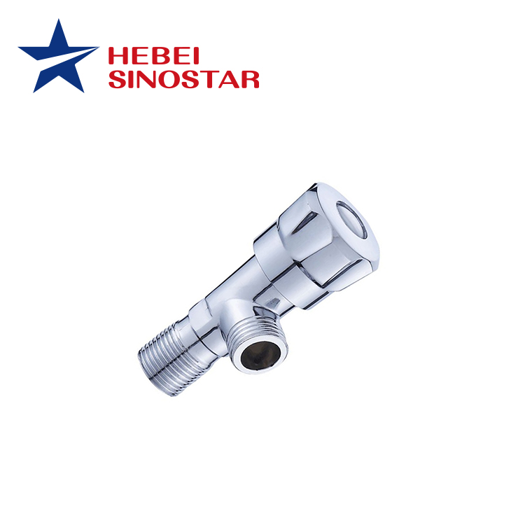 Gold Polish Brass Water Angle Valve
