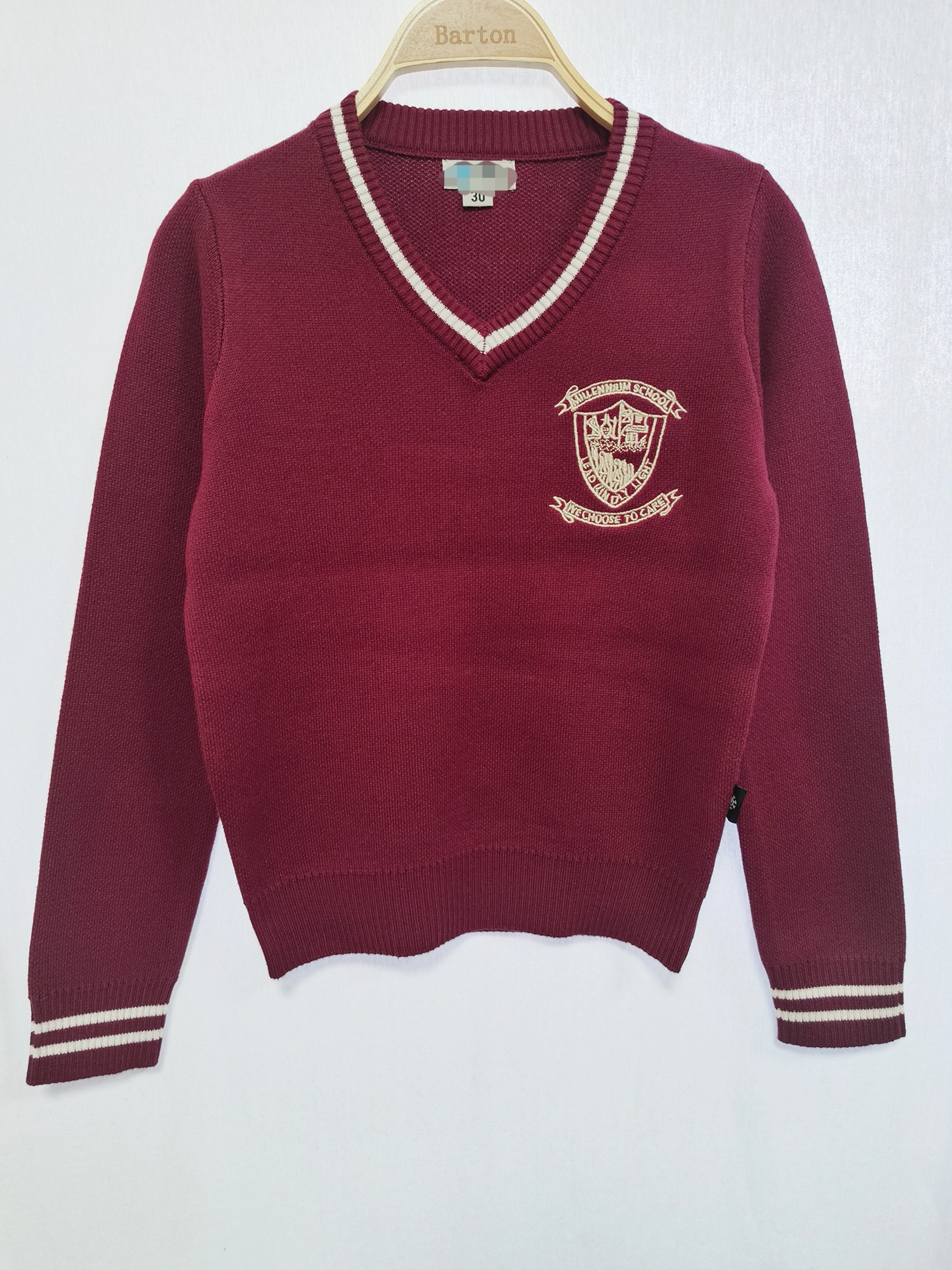 boy's knitting school sweater