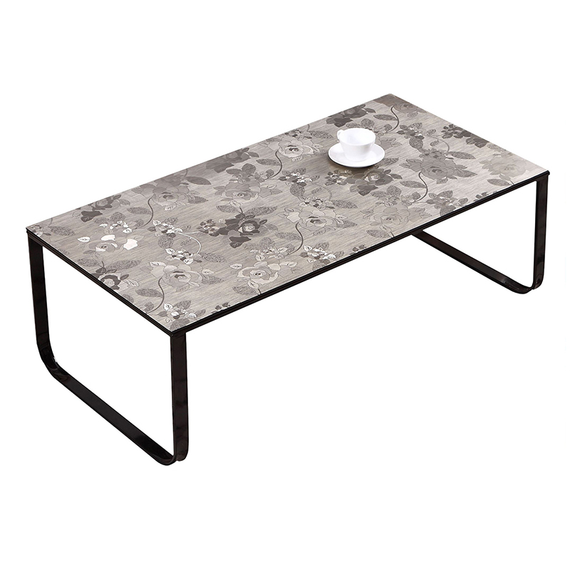 Brushed metallic table mat