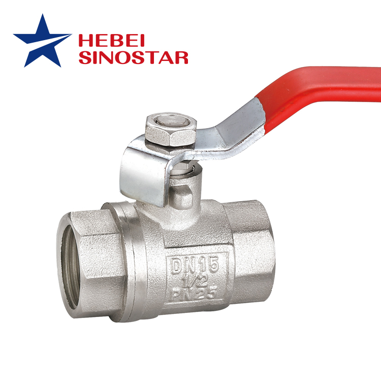 Forged Nickel Plated Brass Ball Valve
