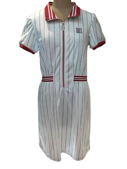 womens tennis dress tennis uniform sport dress collar stand dress