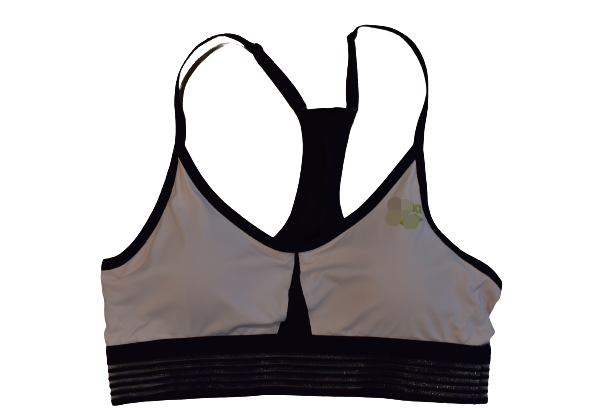 Custom New design removable Padding Logo on Straps sports bra women