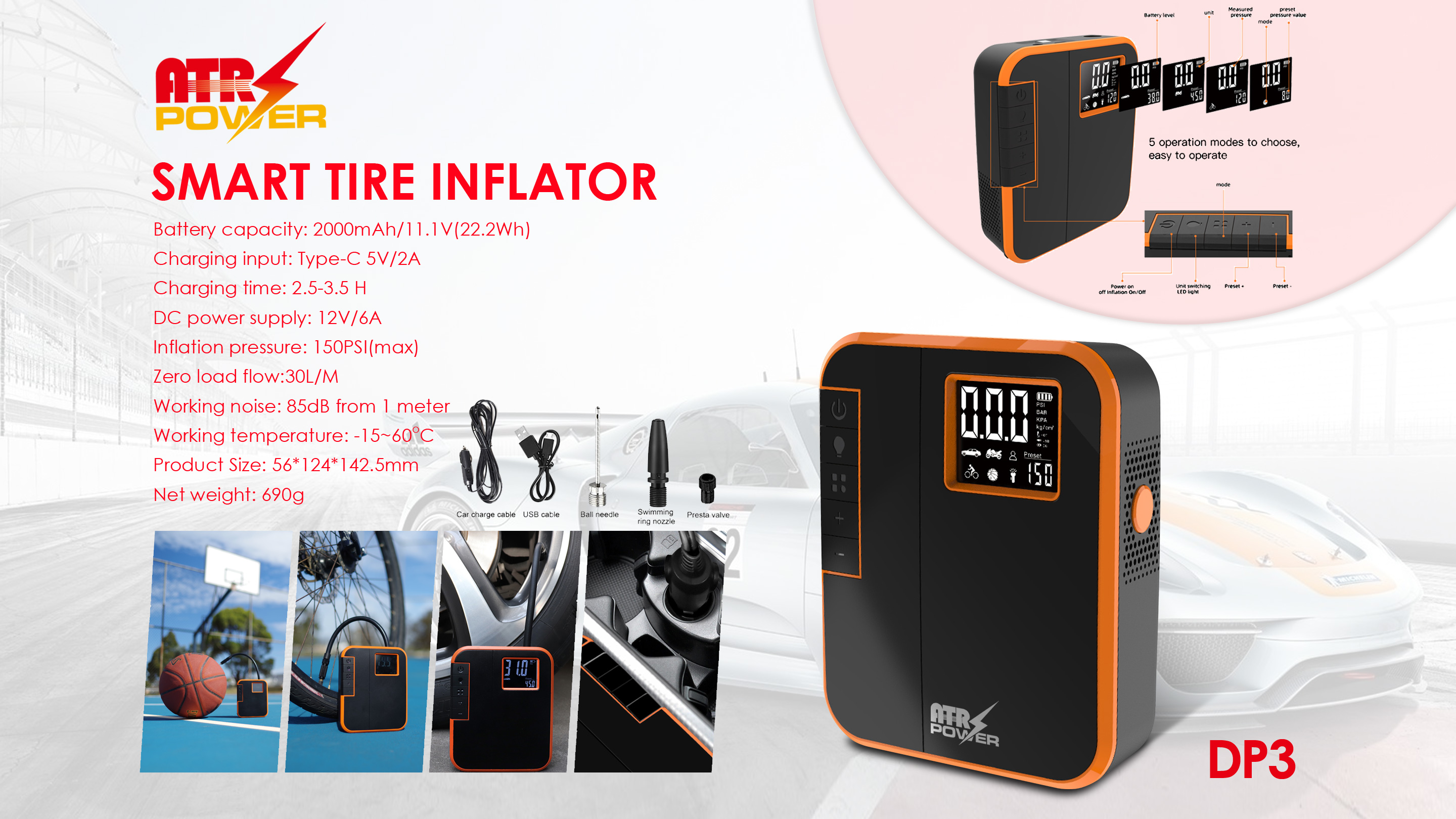 Wireless Air Pump