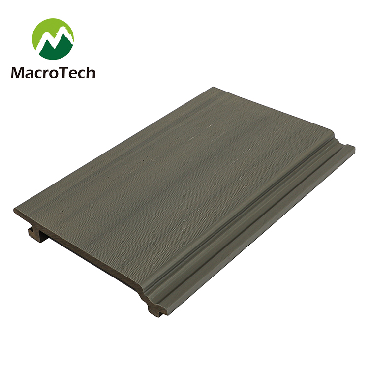 156x21mm antique color WPC coextruded wall cladding