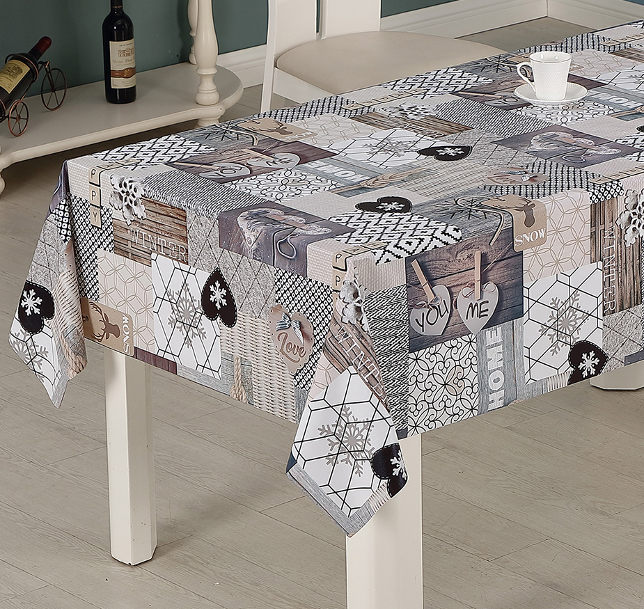 Printed tablecloth series(with backing)