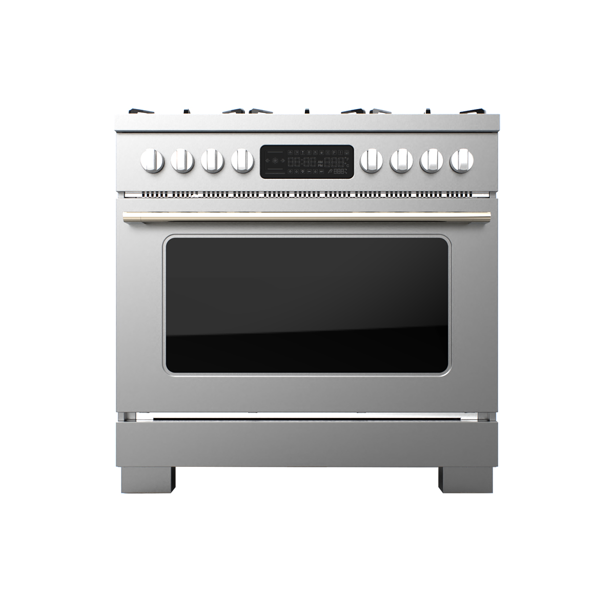 900mm cooker with Multifunction oven and gas hob