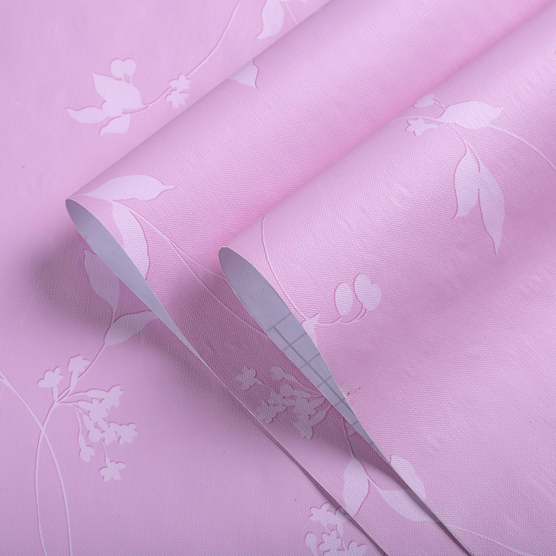 Beautiful leaves self adhesive PVC wallpaper for bedroom living room home renovation