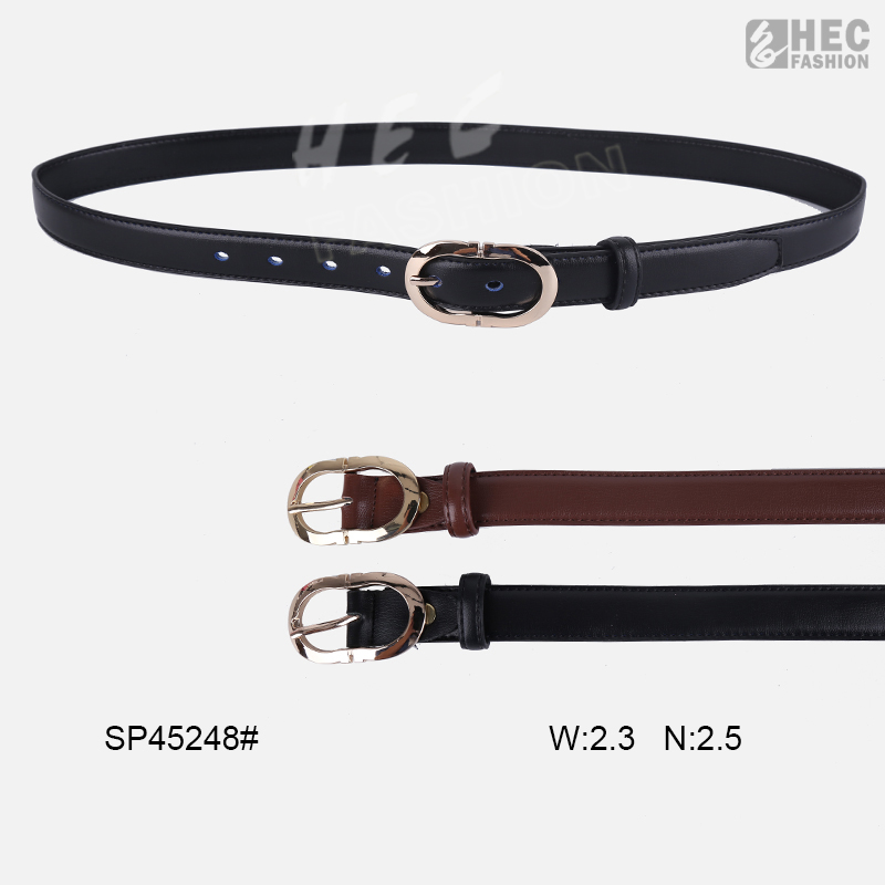 Round buckle belt For women 2021 NEW PU