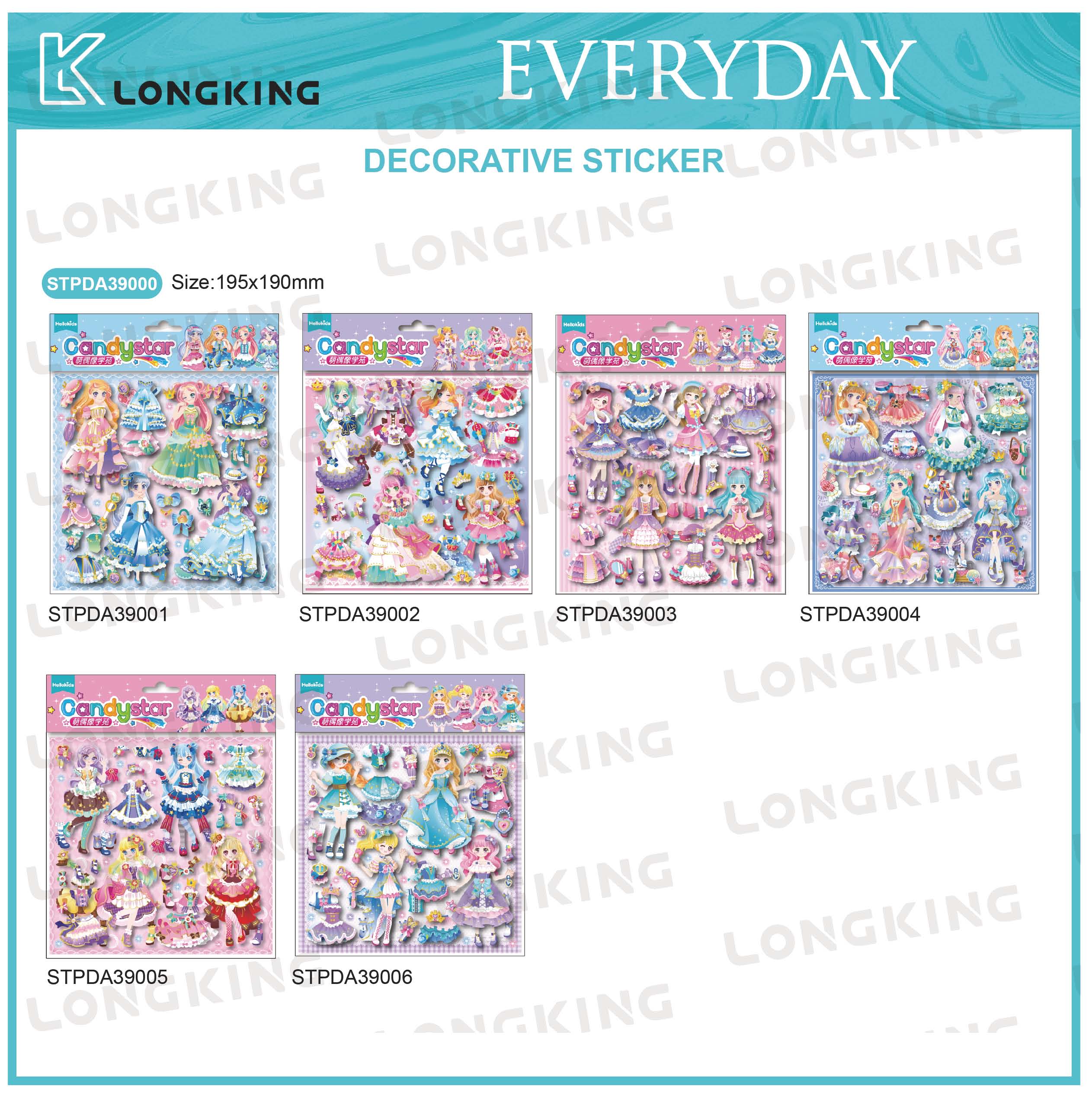 Dress-up Decorative Stickers