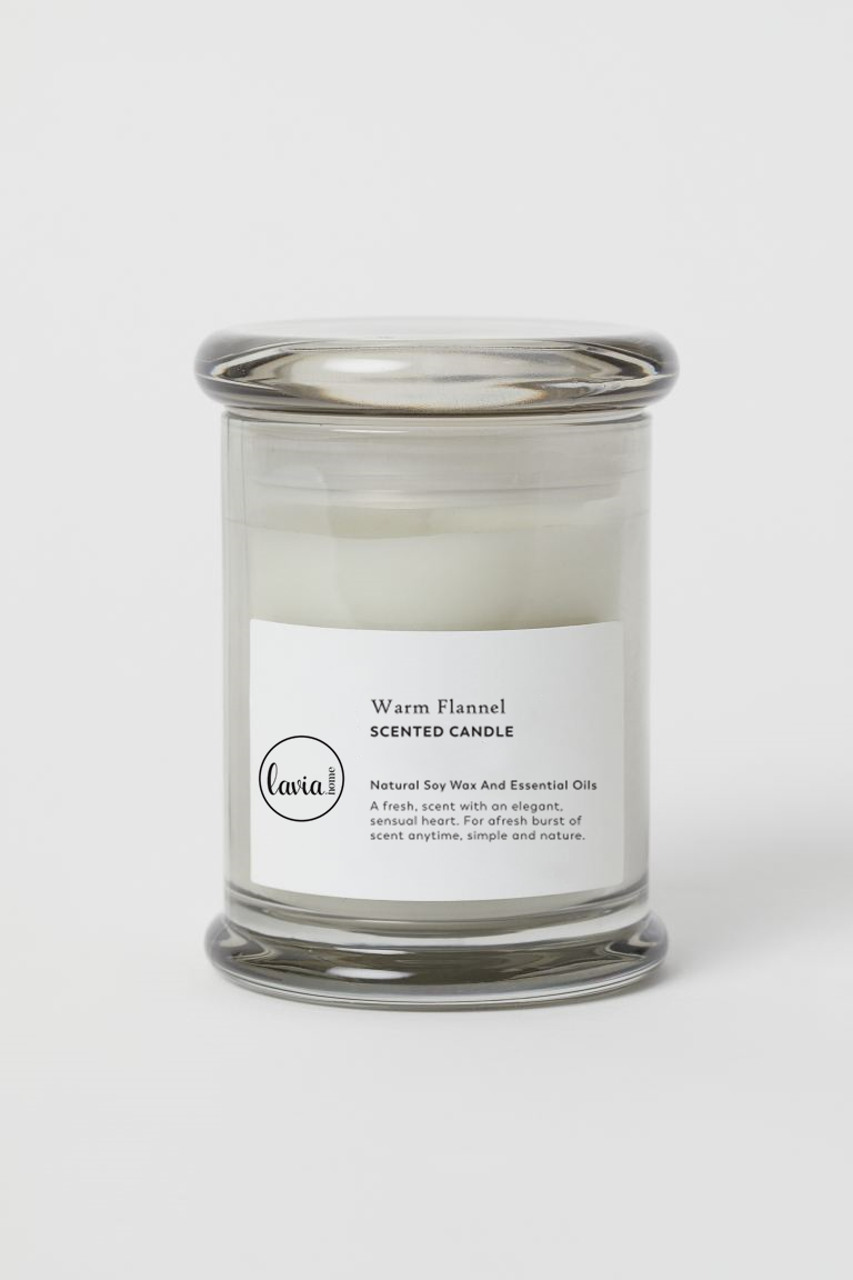 Soy Wax Jar Scented Candles Private Label Customized Aroma with glass lid