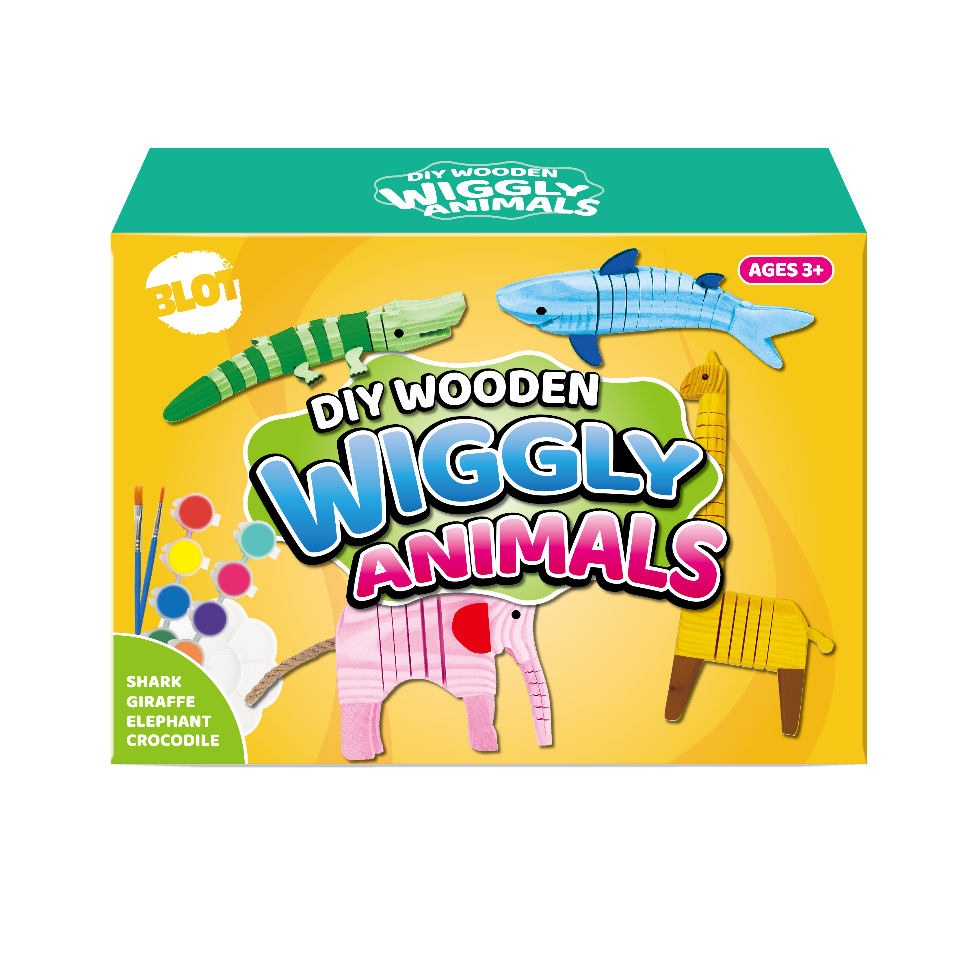 Diy Wooden Wiggly Animals