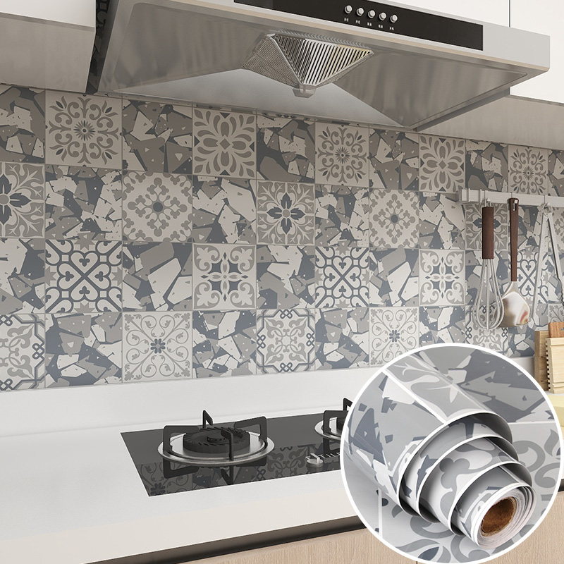 Floral printed wallpaper pvc self adhesive sticker for wall coating