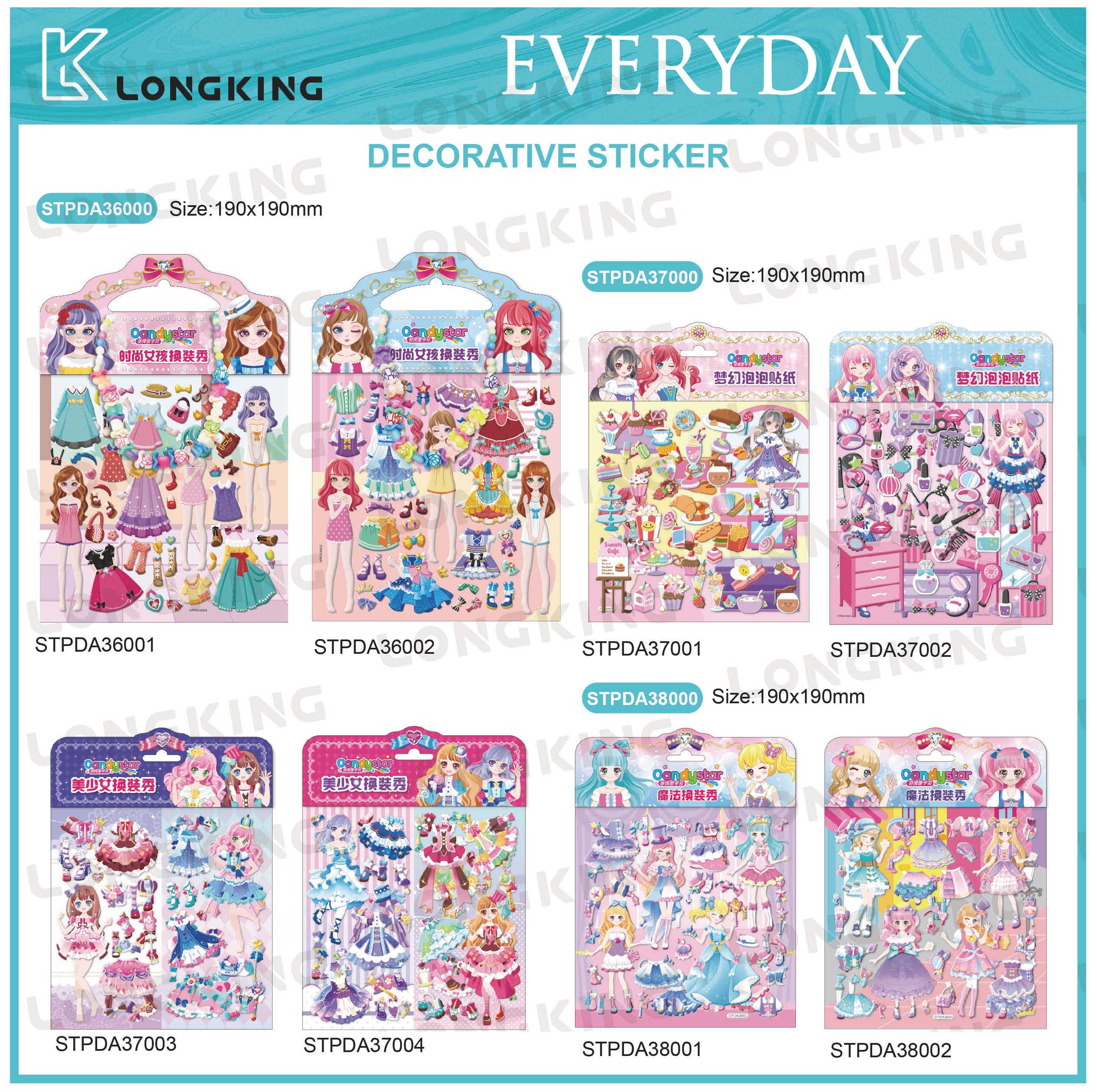 Dress-up Decorative Stickers