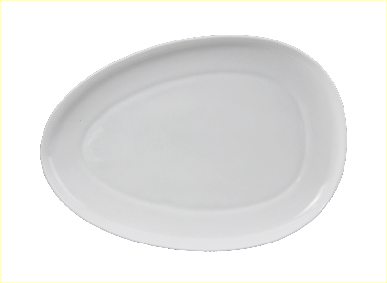 Heart Oval Plate 14'，opal Glass,opal Glassware,oval Plate