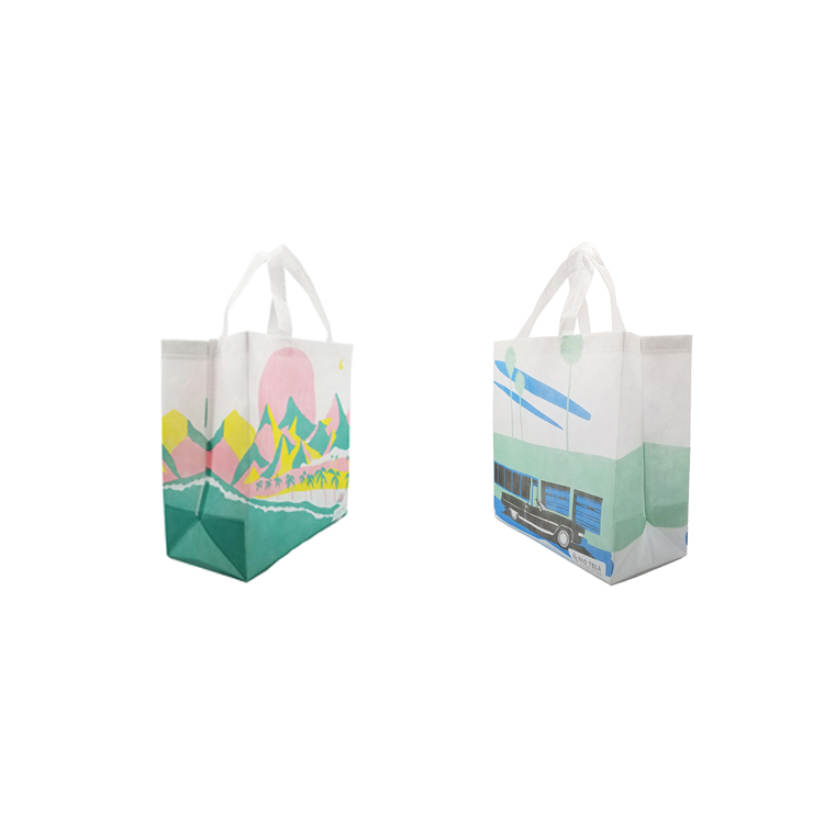 New design customized Printing PLA available colorful eco friendly non-woven shop non woven bag