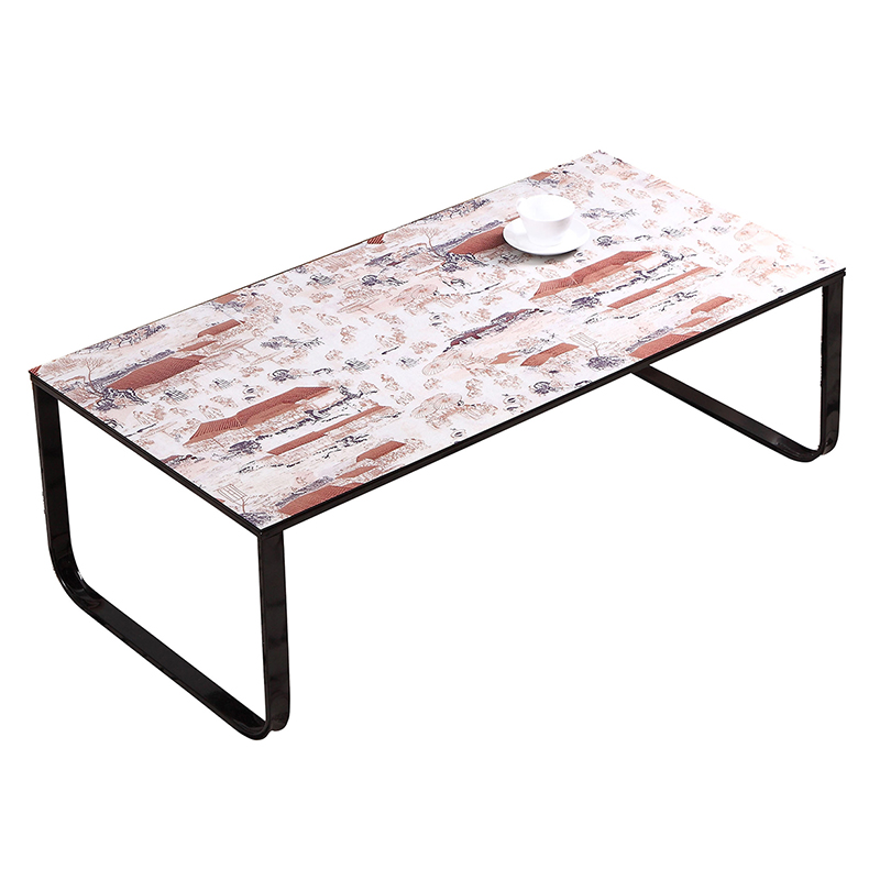 Printed-metallic table mat