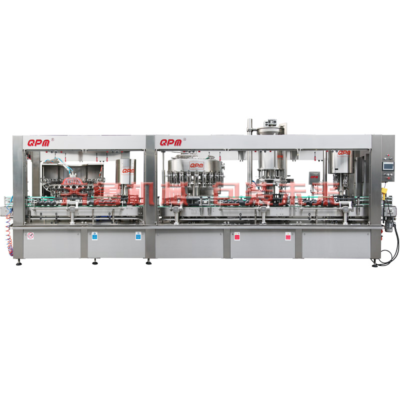 Rinser, Nitrogen Injector, Filler and Corker/Capper 5 in 1 Monobloc