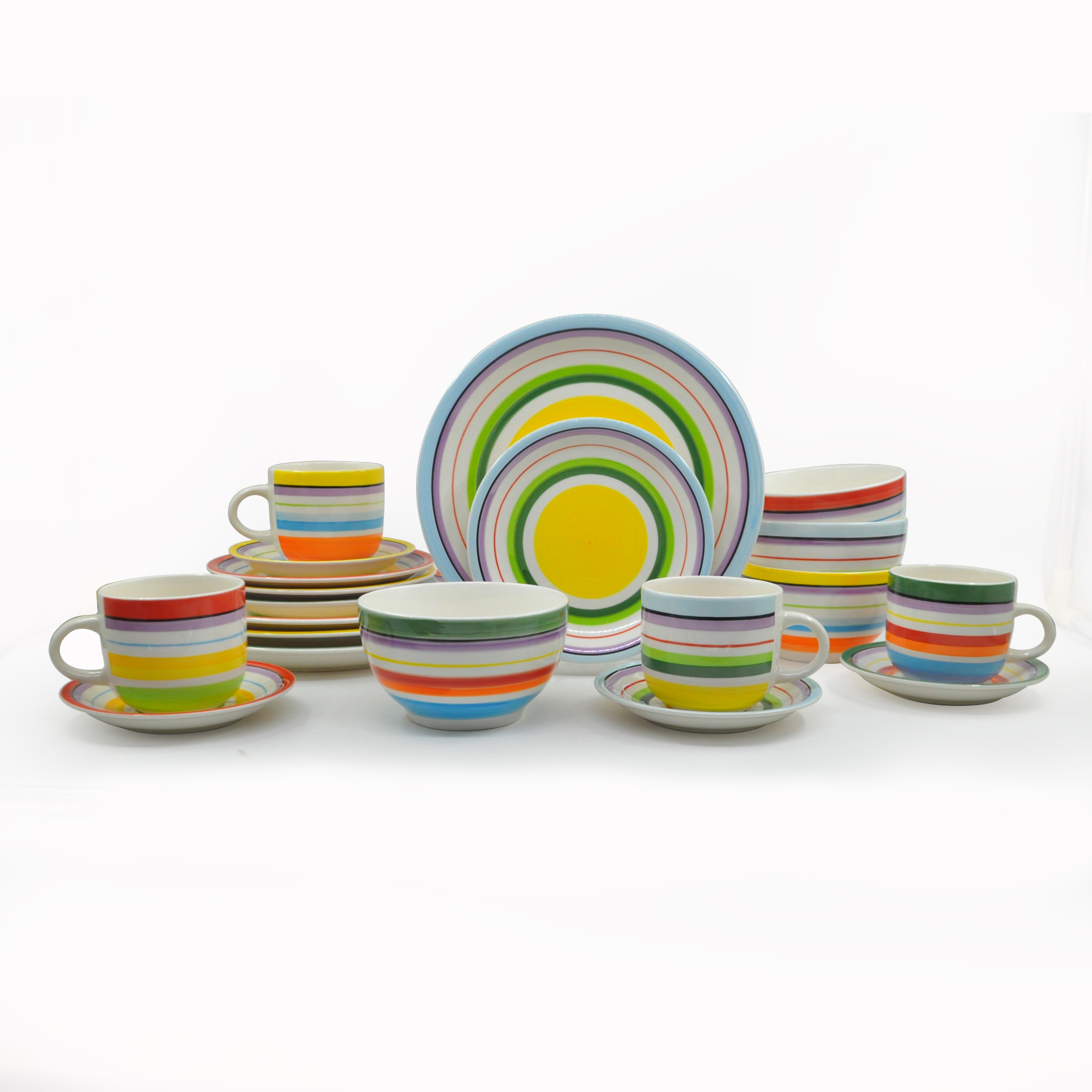 Best-selling home ceramic hand-painted tableware set microwave safe
