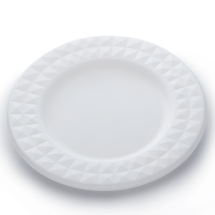 7'' Sugarcane Bagasse Diamond Plate
