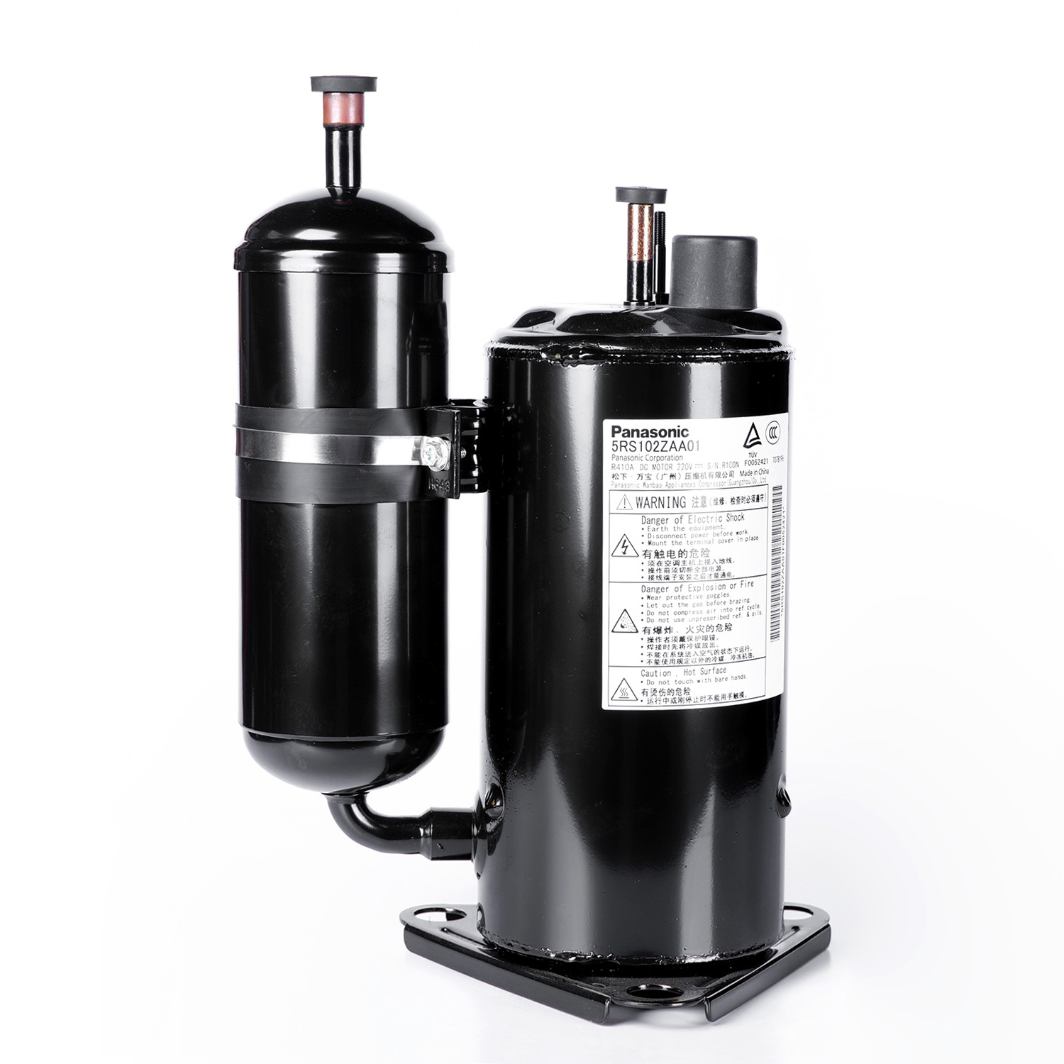R410A Panasonic DC Rotary A/C Compressor 5RS102ZAA01