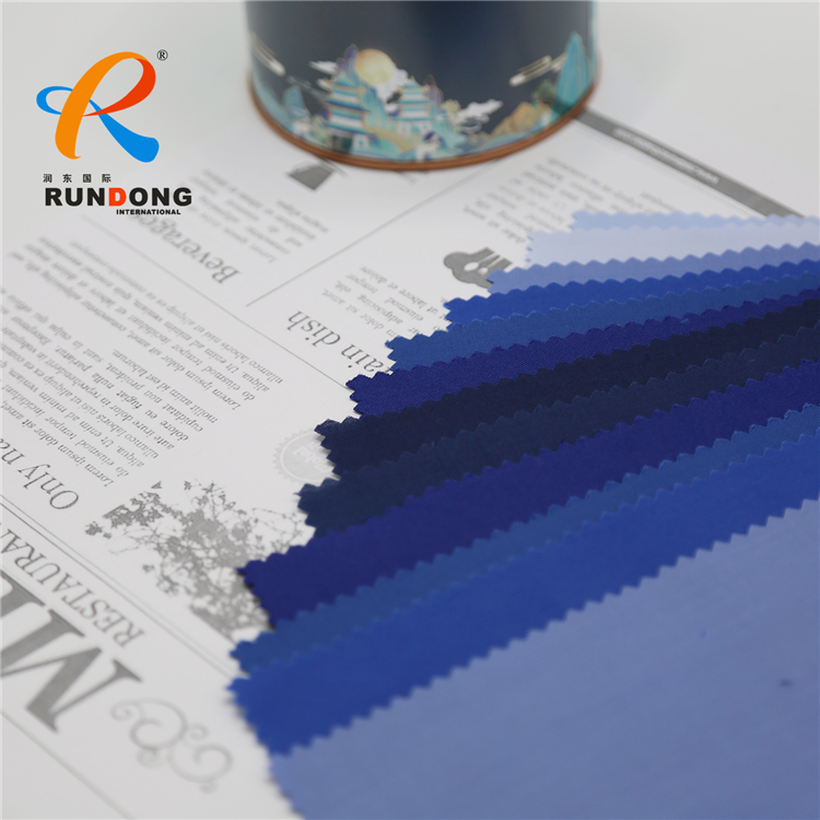 Shandong rundong textile polyester and cotton brushed fabric for shirting