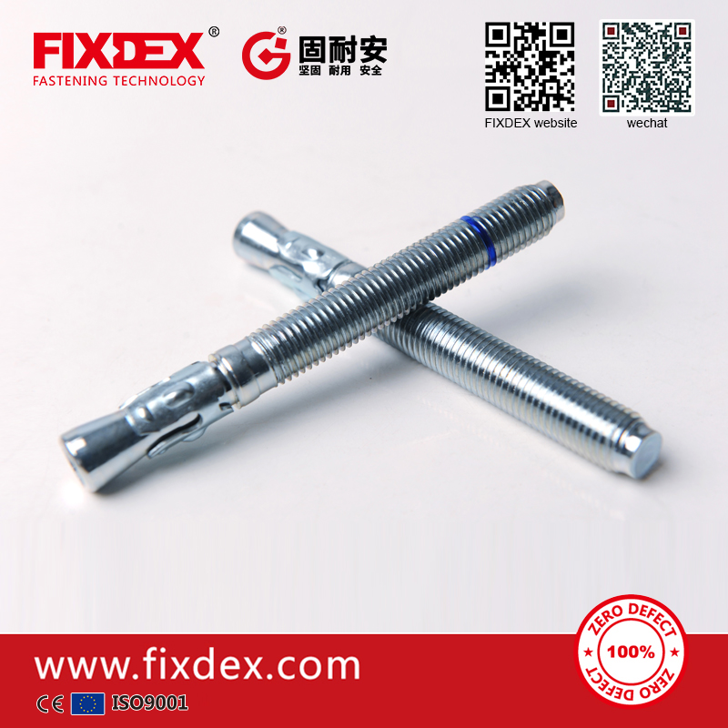 Expansion rock concrete wedge anchor