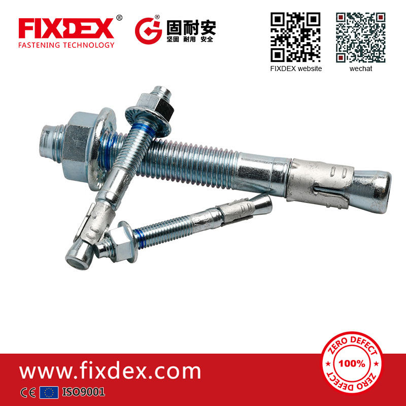 Wedge anchor M24 concrete anchor bolts