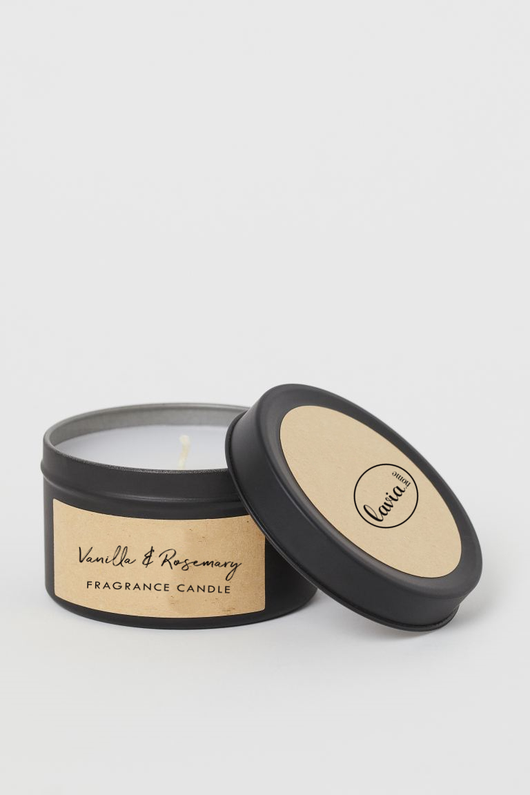 Soy Wax Tin jar Scented Candles Private Label Customized Aroma